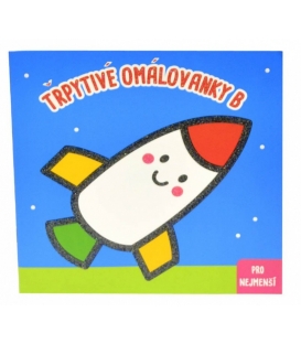 Omalovánky třpytivé B