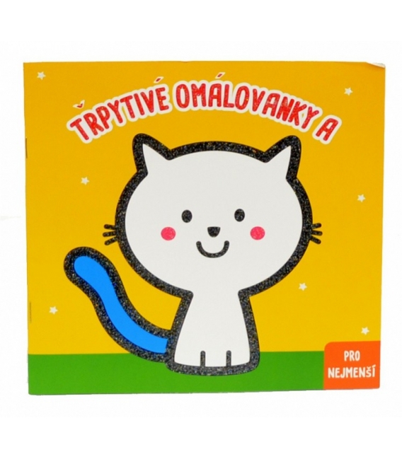 Omalovánky třpitivé A