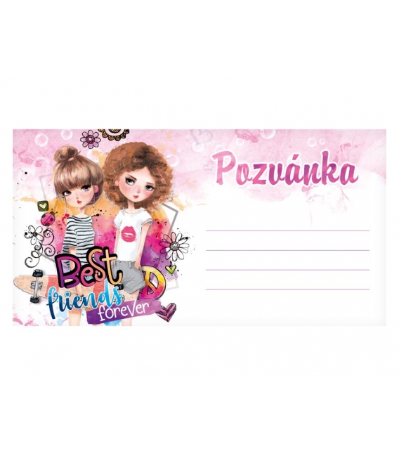 Pozvánka Holky 10ks