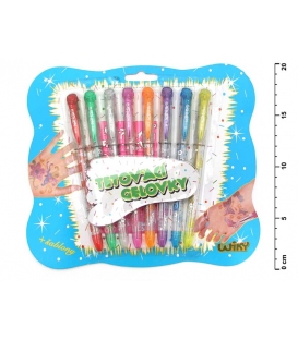 Sada tetovací gelová 8 barev