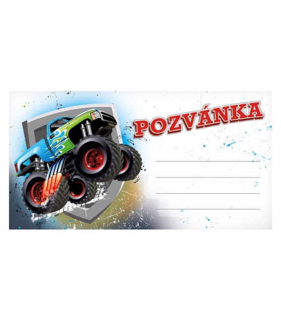 Pozvánka Auto 10ks