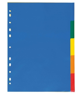 Rozdružovač A4 PP 5 barev /80019000/
