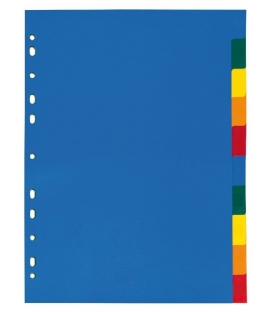Rozdružovač A4 PP 10 barev