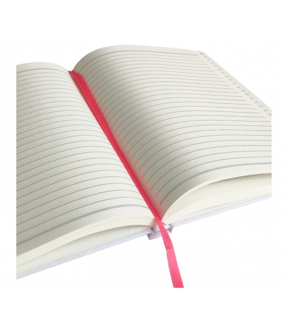 Kniha záznamní s gumou A5 linka Srdce velké