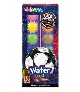 Barvy vodové 25mm/12 Colorino Football