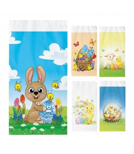 Sáček velikonoční čirý PP 20x39cm