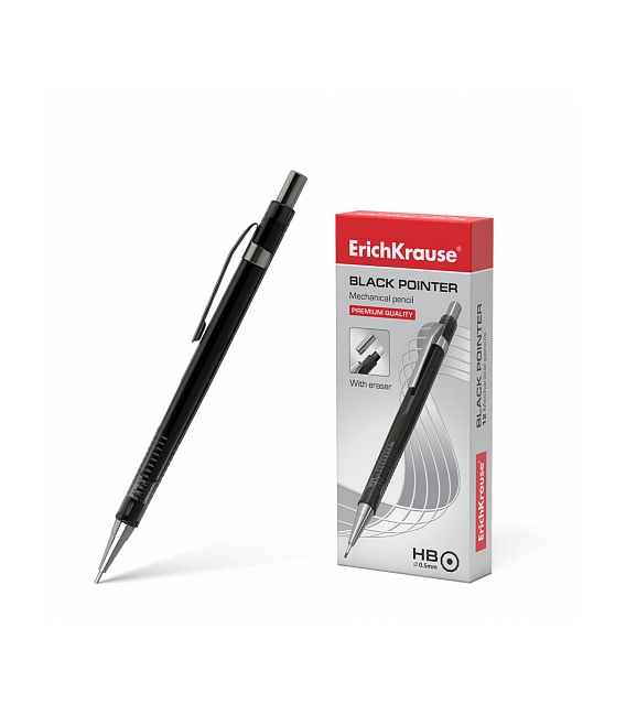 Mikrotužka 0,5mm ErichKrause Black Pointer