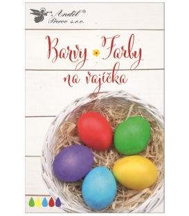 Barvy na vajíčka tablety 5ks