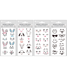 Obtisky na vajíčka 19x9cm Emoj