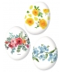 Fólie na vajíčka 12ks Květiny