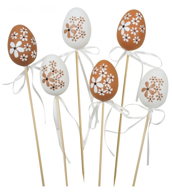 Vajíčko plastové se zápichem 6cm