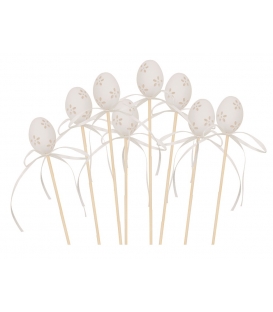 Vajíčko plastové se zápichem 4cm