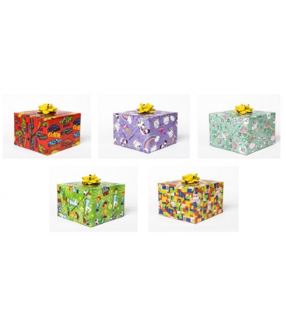 Papír balící dárkový 0,7x2m dětský PM OG_31