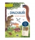 Knížka samolepková Svět zvířat v samolepkách Dinosauři