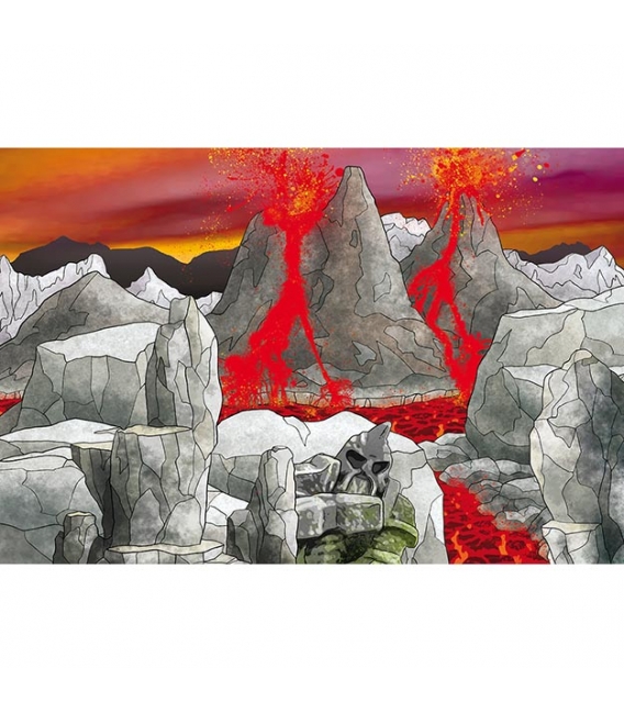 Knížka samolepková metalická Draci