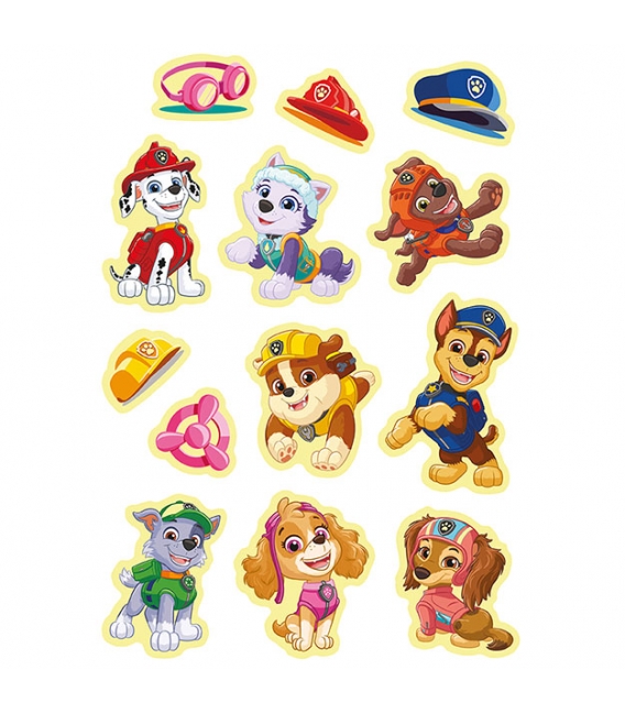 Omalovánky se svítícími samolepkami Tlapková patrola