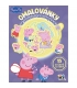 Omalovánky se svítícími samolepkami Prasátko Peppa