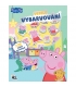 Veselé vybarvování se super samolepkami Prasátko Peppa