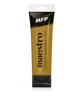 Barvy akrylové MFP Maestro 75 ml metalická zlatá