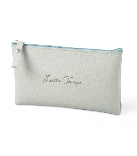 Penál etue plochá šedá