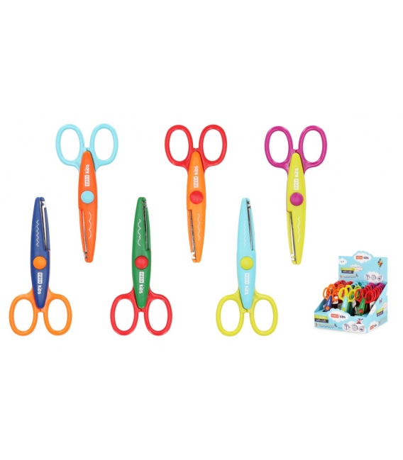 Nůžky dětské dekorační 13cm EASY