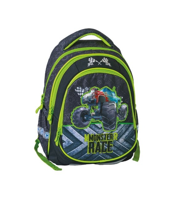 Batoh školní Maxx Monster Race