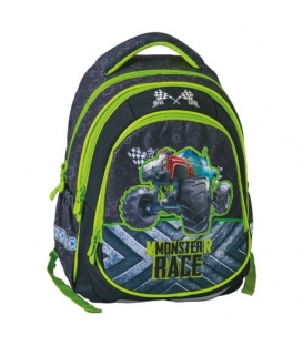 Batoh školní Maxx Monster Race