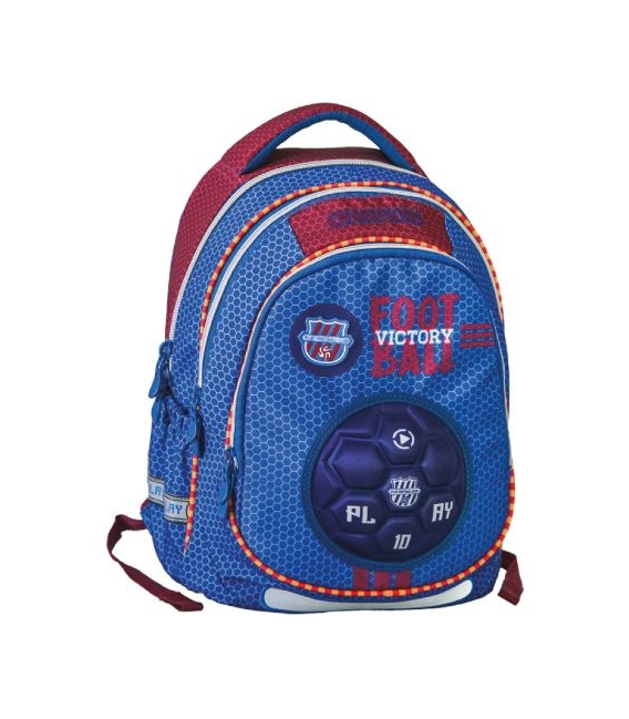 Batoh školní Maxx Blue Football