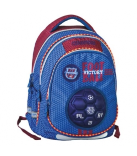 Batoh školní Maxx Blue Football