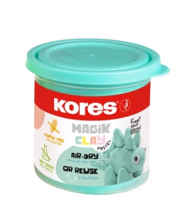 Hmota modelovací Kores MAGIC CLAY PASTEL tyrkysová