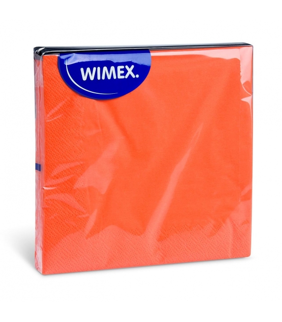 Ubrousky barevné 33x33/20ks 3vrstvé, oranžová