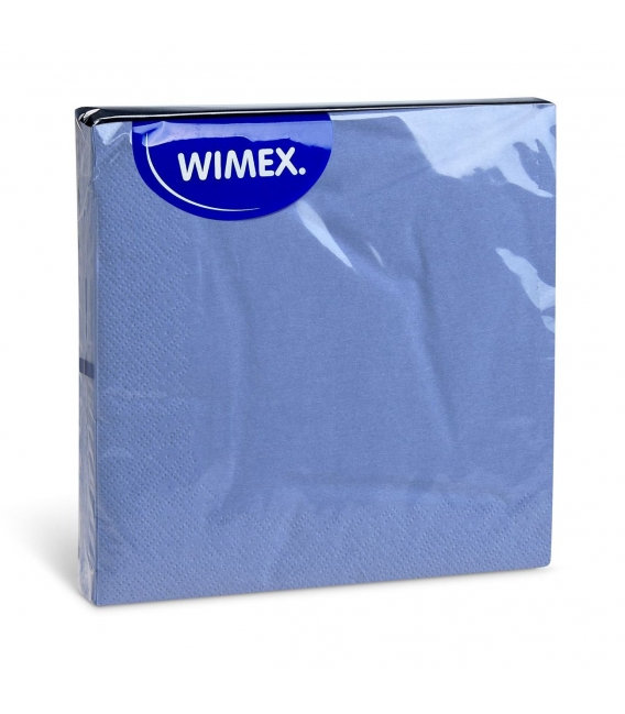 Ubrousky barevné 33x33/20ks 3vrstvé, nebesky modrá