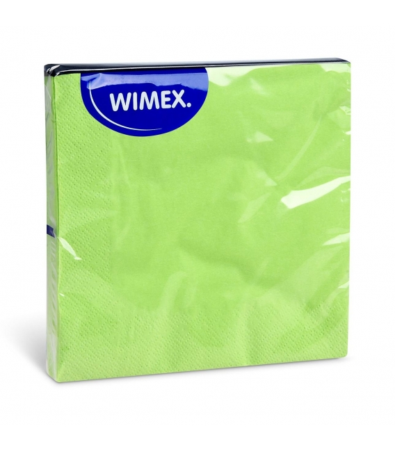 Ubrousky barevné 33x33/20ks 3vrstvé, limetková-žlutozelená