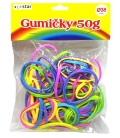 Gumičky 38mm/50g mix barev