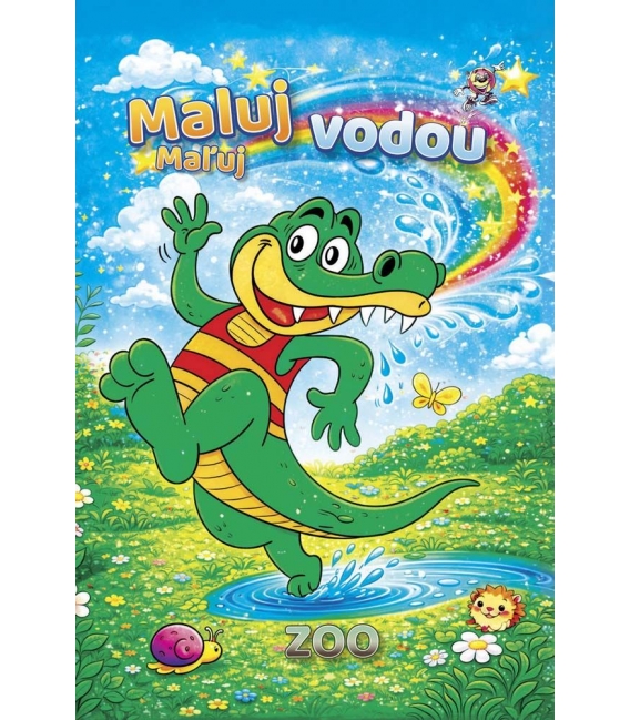 Omalovánky Maluj vodou A4 Zoo