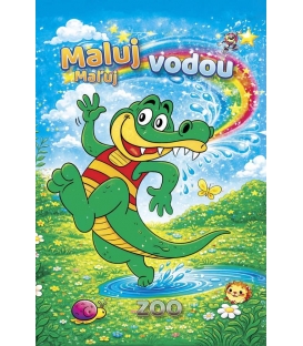 Omalovánky Maluj vodou A4 Zoo
