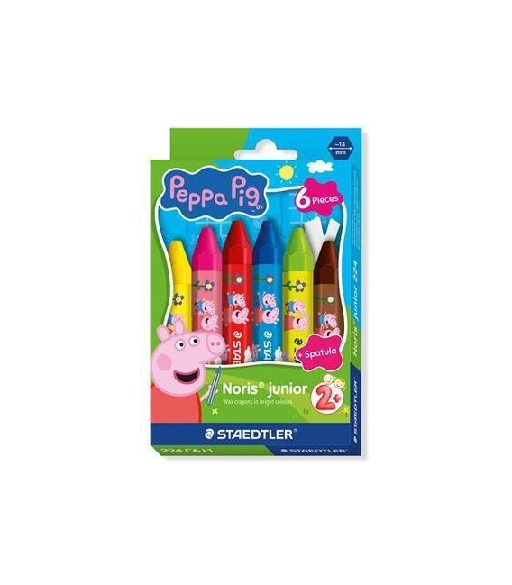 Voskovky Staedtler Jumbo 6 barev Prasátko Peppa