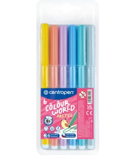 Popisovač 7550/6 Pastelový