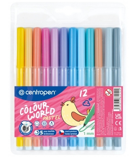 Popisovač 7550/12 Pastelový