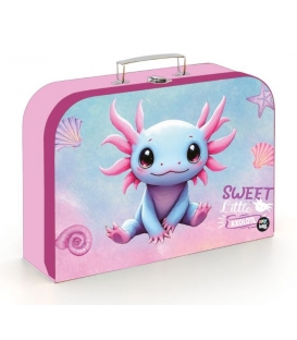 Kufřík dětský na malířské potřeby 34cm Axolotl 2026