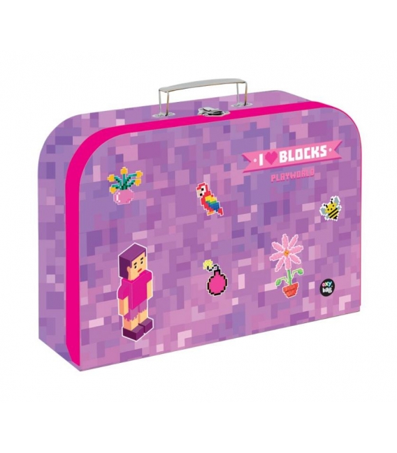 Kufřík dětský na malířské potřeby 34cm Playworld girl 2026