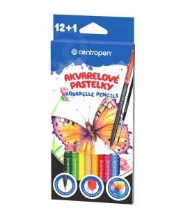 Pastelky Centropen 12 barev 9523/12 akvarelové