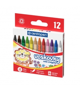 Voskovky Centropen 12 barev 9530/12 prům. 8mm