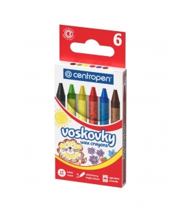 Voskovky Centropen 6 barev 9530/6 prům. 8mm