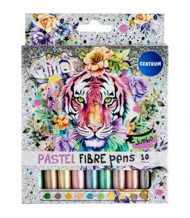 Popisovač sada 10 barev Centrum jumbo pastel glitter