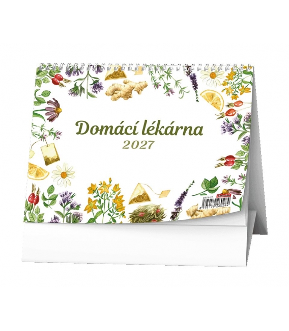 Kalendář stolní Domácí lékárna Renaty Herber 2027