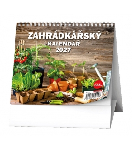 Stolní kalendář -IDEAL - Zahrádkářský 2027