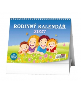 Kalendář stolní Rodinný 2027