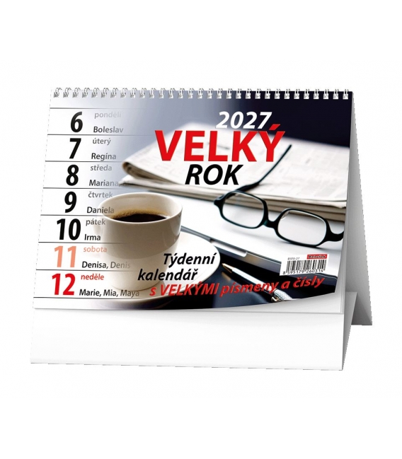Kalendář stolní Velký rok 2027