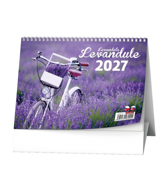 Stolní kalendář - Levandule 2027